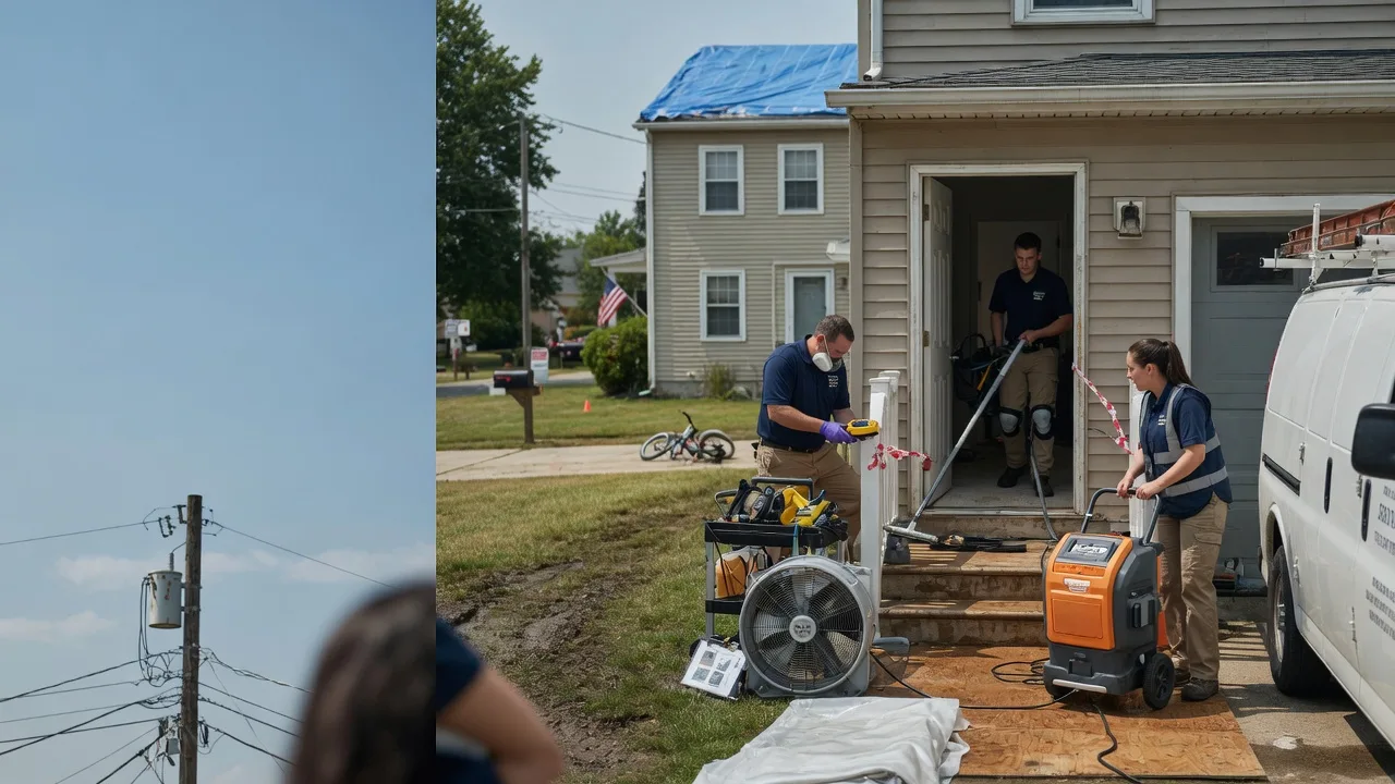 Water Damage Repair in Lennon, MI near me